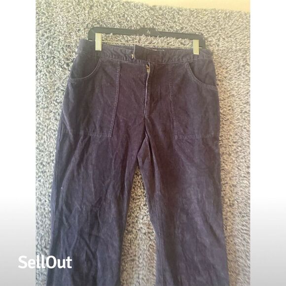 Gap Women's Flare Jeans Size 10 Blue Dark Wash Retro Y2K Style - Picture 5 of 7